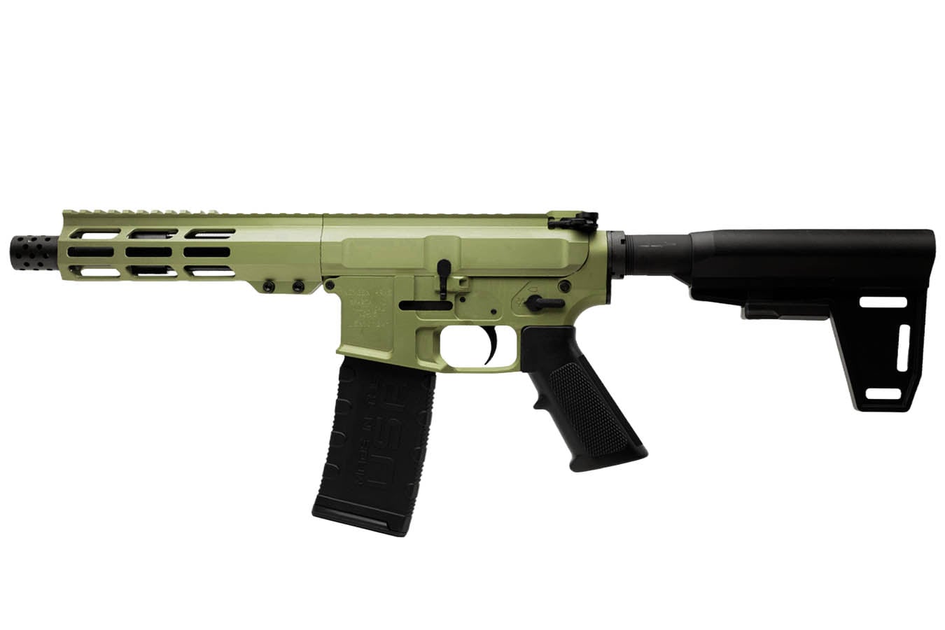 NEXGEN NG-15 223 Wylde Semi-Auto Pistol with Green Finish